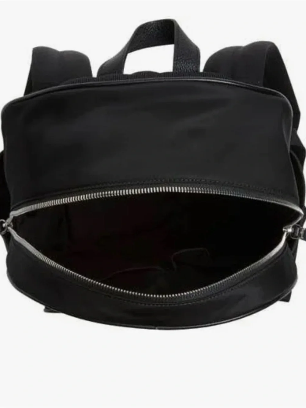 Burberry Black Backpack with White Marco Logo Panel - Picture 10 of 13